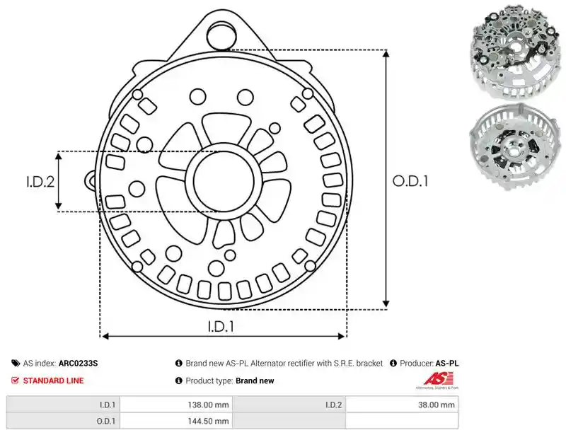 AS-PL ARC0233S