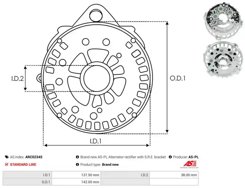 AS-PL ARC0234S