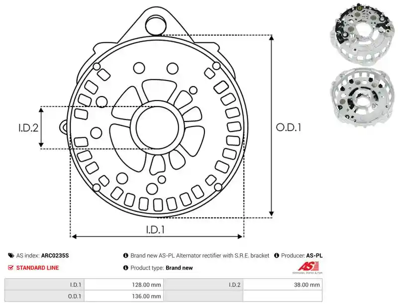 AS-PL ARC0235S