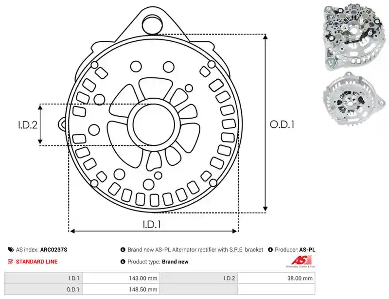 AS-PL ARC0237S