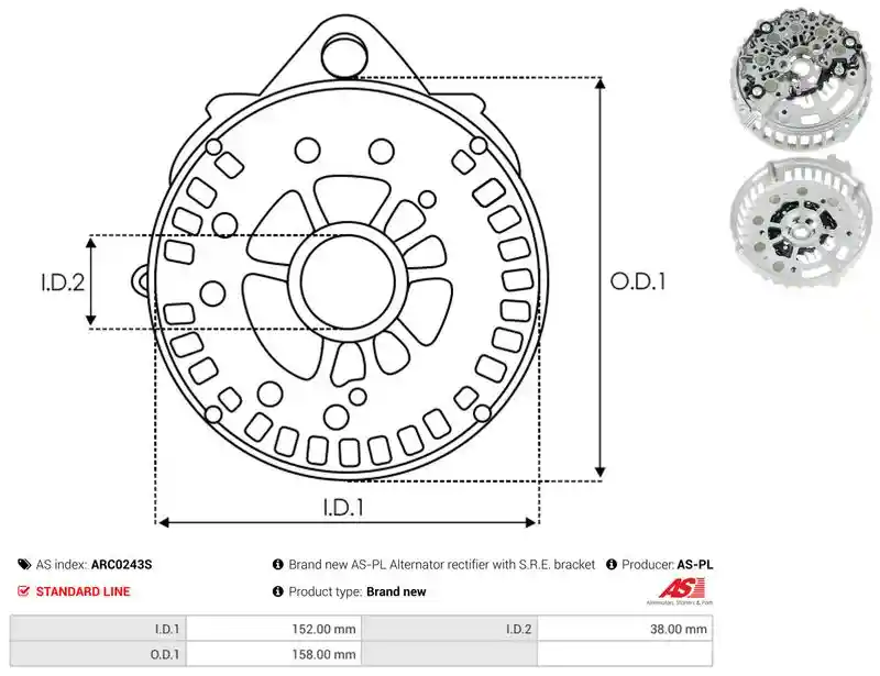 AS-PL ARC0243S
