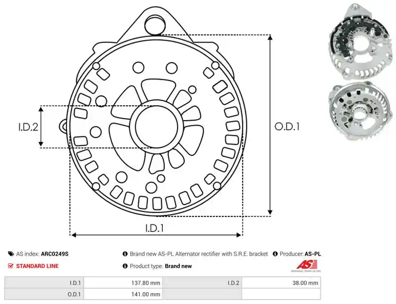 AS-PL ARC0249S