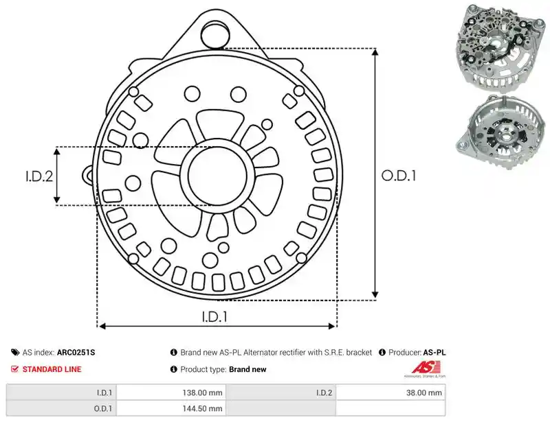 AS-PL ARC0251S
