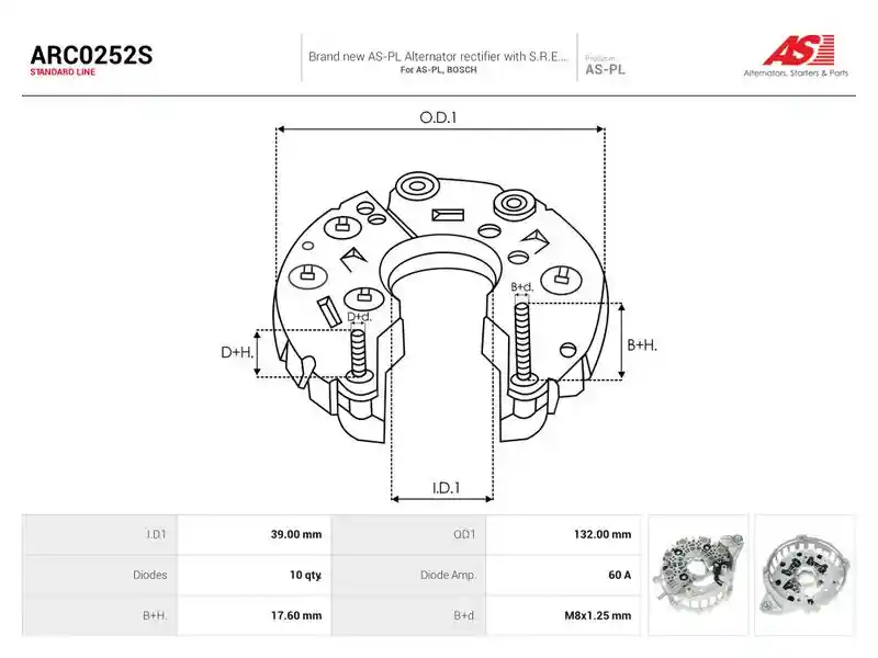 AS-PL ARC0252S