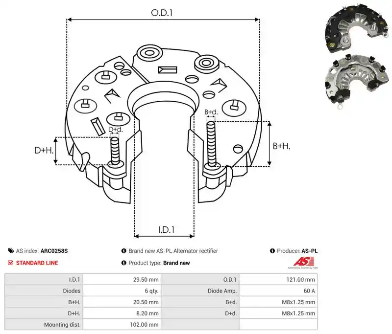 AS-PL ARC0258S