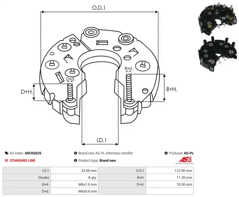 AS-PL ARC0262S