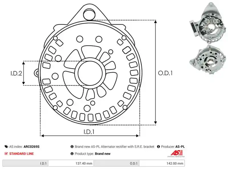 AS-PL ARC0269S