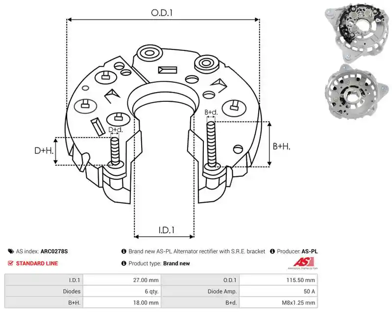 AS-PL ARC0278S