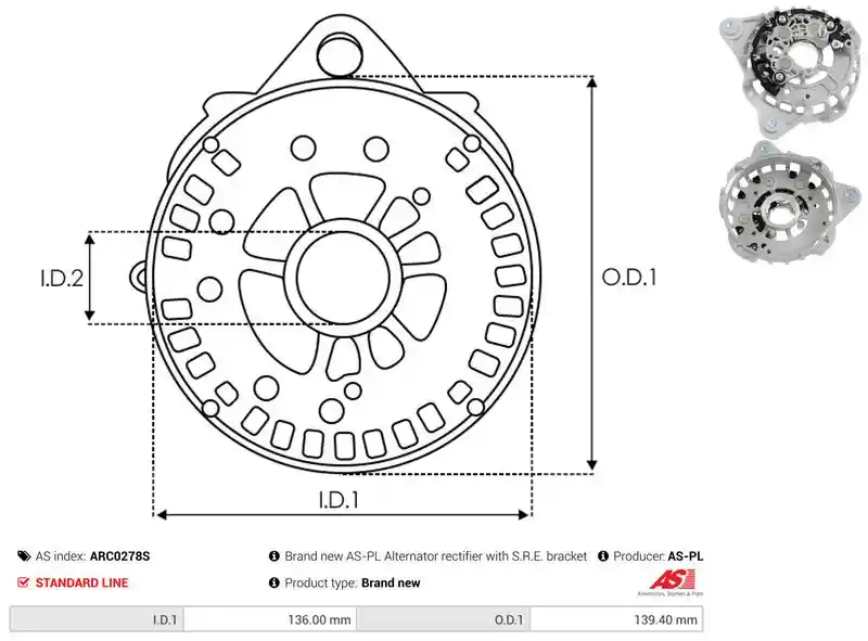 AS-PL ARC0278S