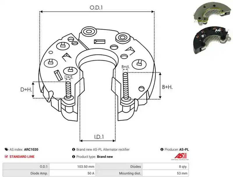 AS-PL ARC1020