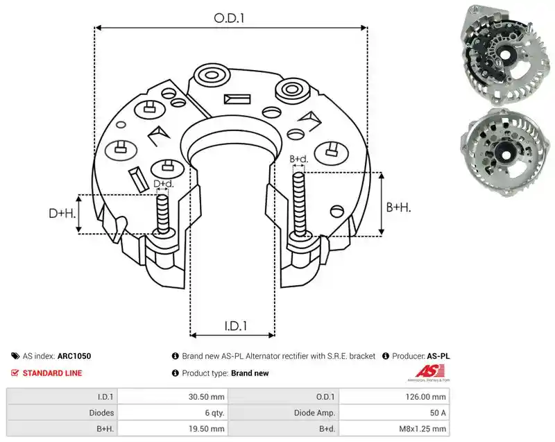 AS-PL ARC1050
