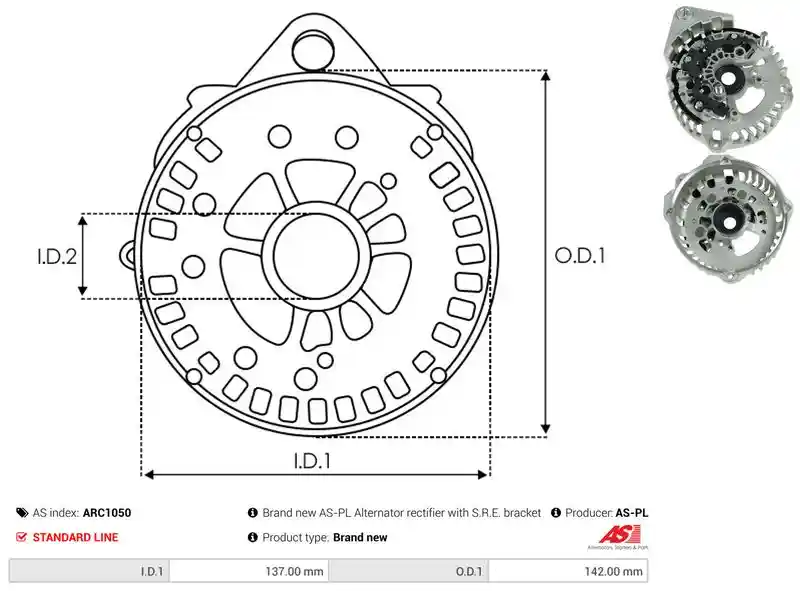 AS-PL ARC1050