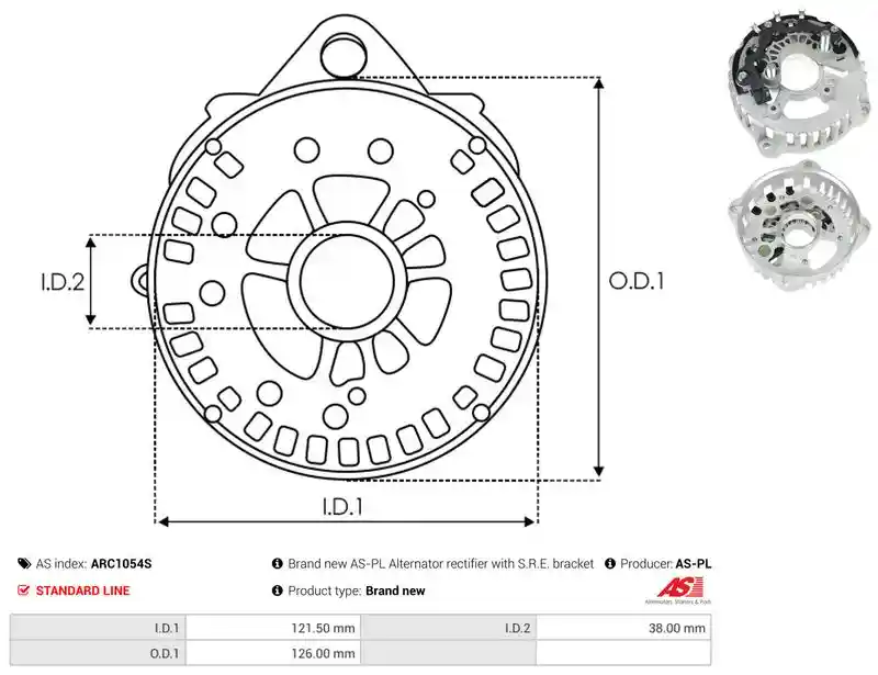 AS-PL ARC1054S