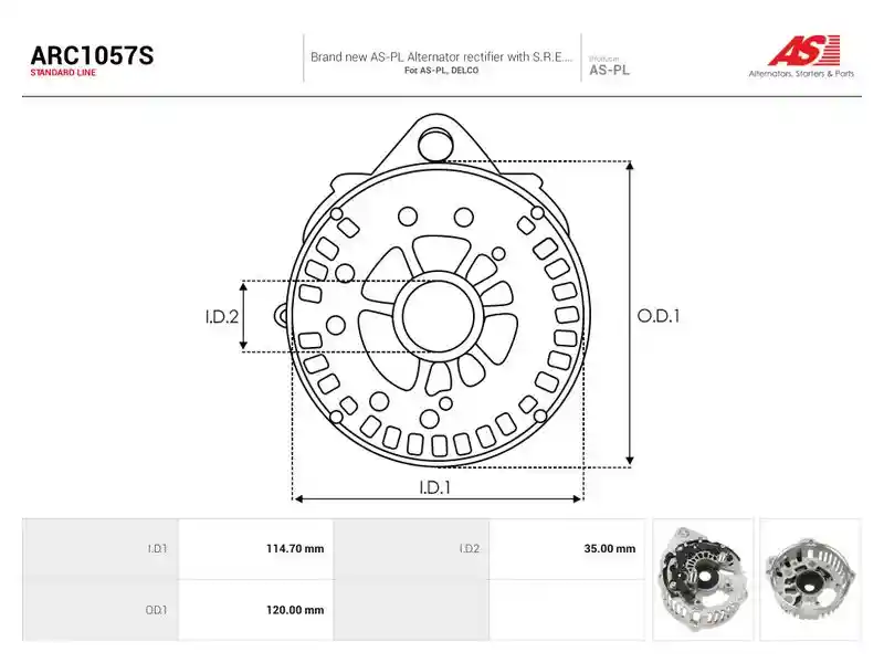 AS-PL ARC1057S