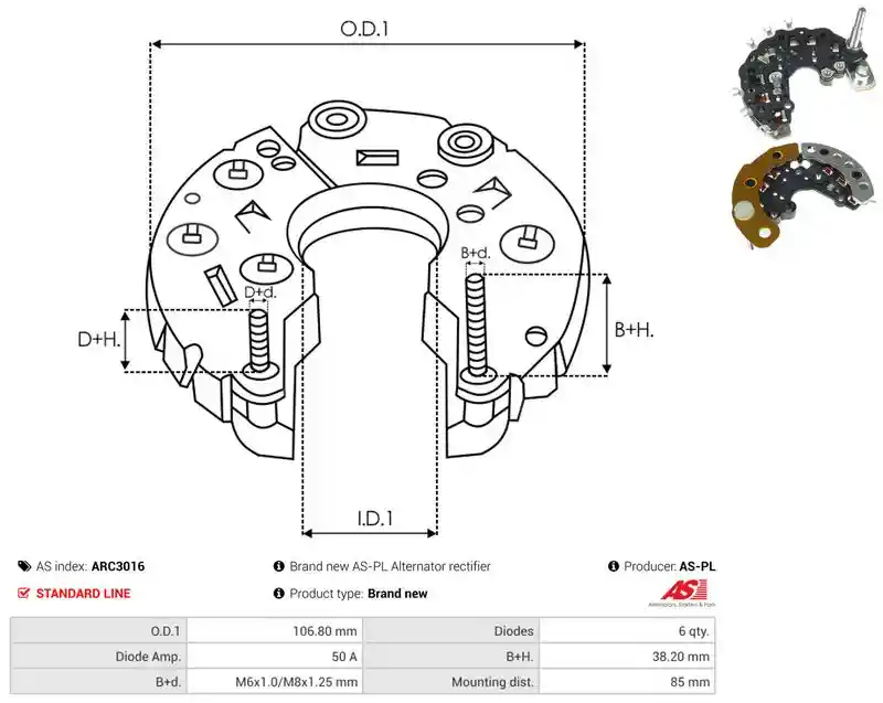 AS-PL ARC3016