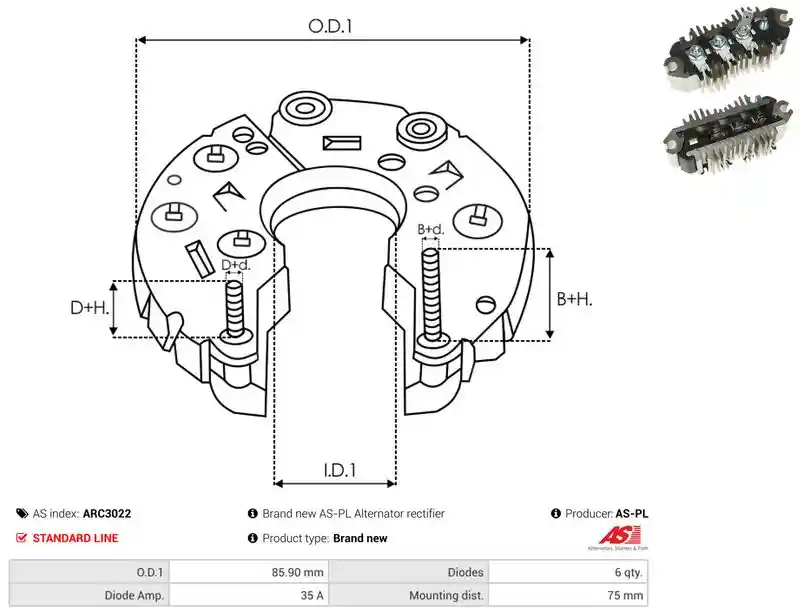 AS-PL ARC3022