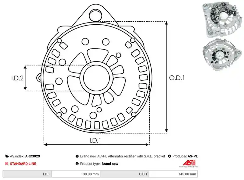 AS-PL ARC3029