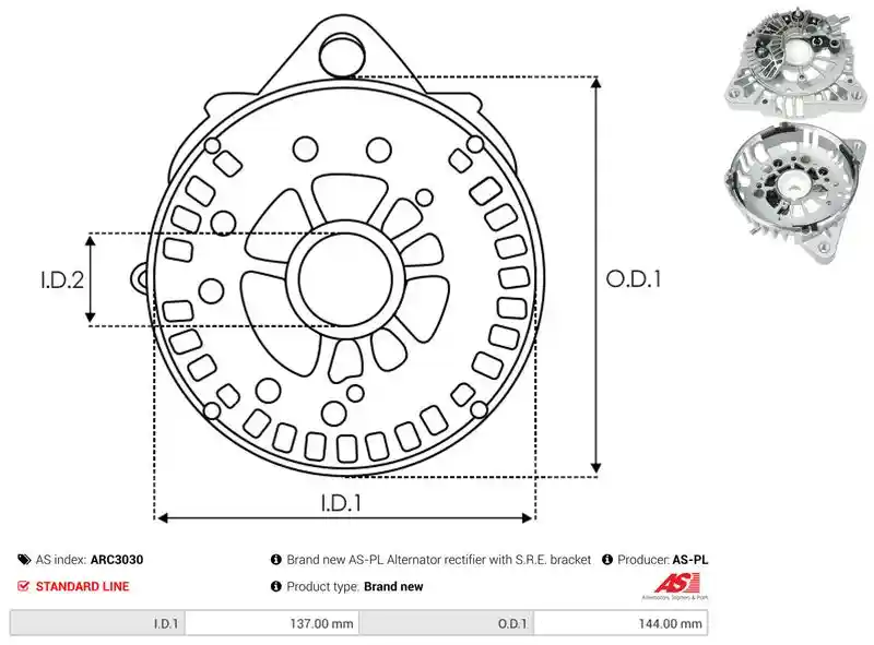 AS-PL ARC3030
