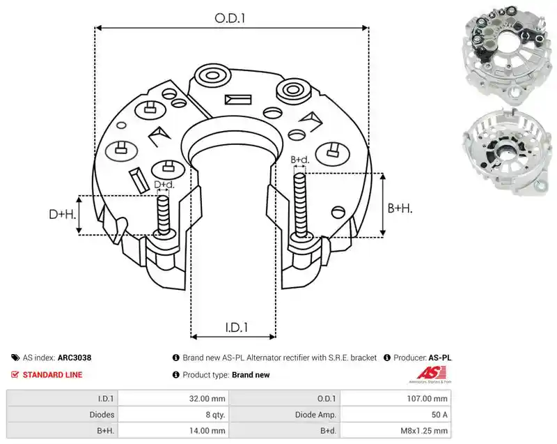 AS-PL ARC3038