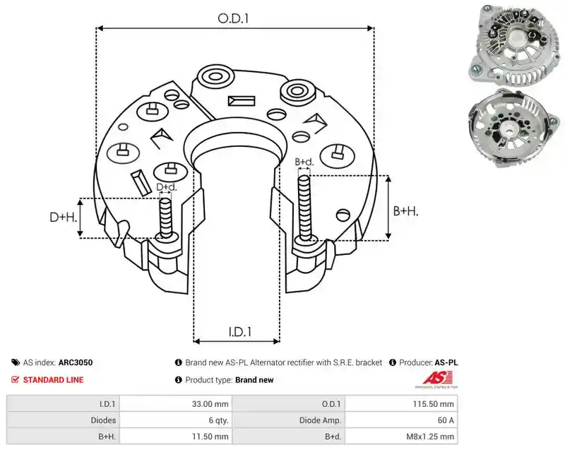 AS-PL ARC3050