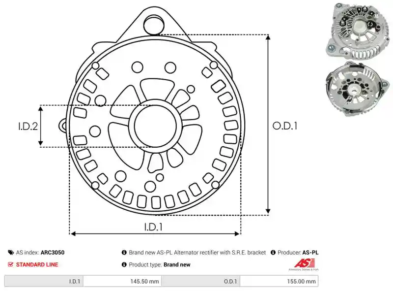 AS-PL ARC3050