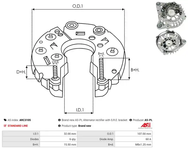 AS-PL ARC3105