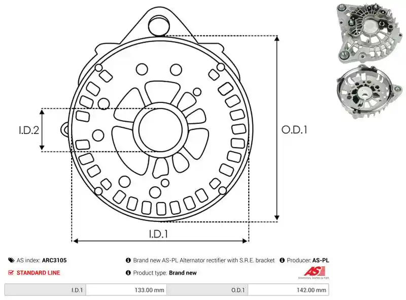 AS-PL ARC3105