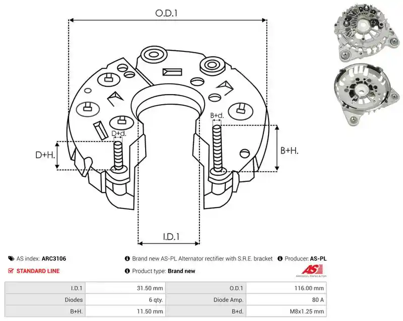 AS-PL ARC3106