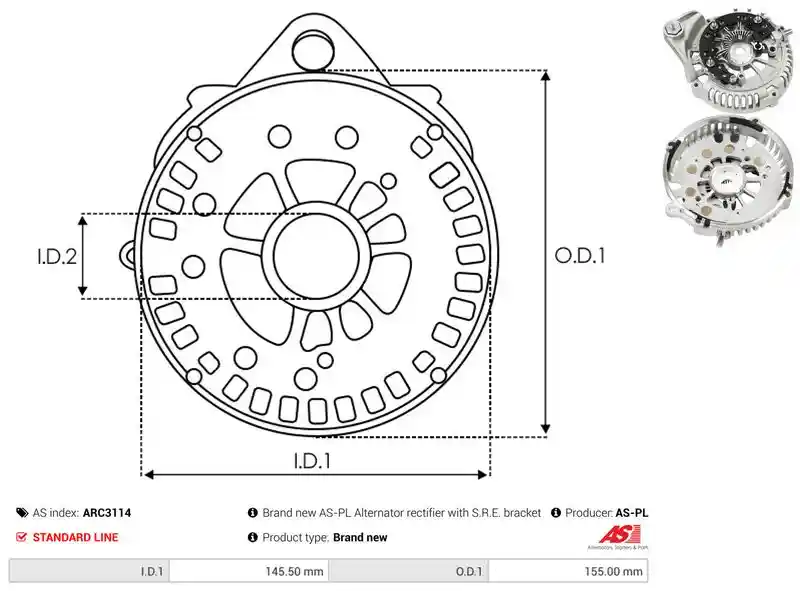 AS-PL ARC3114
