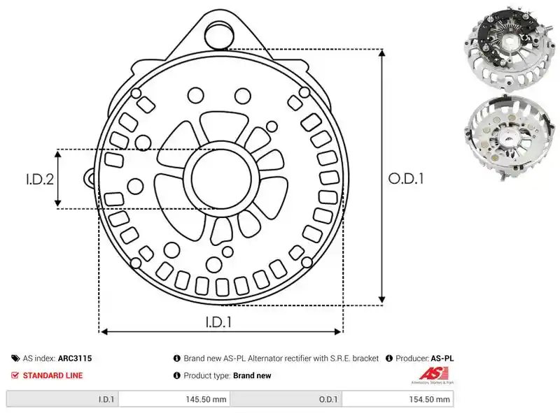 AS-PL ARC3115