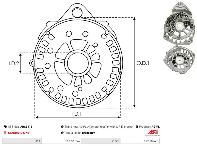 AS-PL ARC3116
