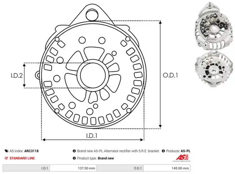 AS-PL ARC3118