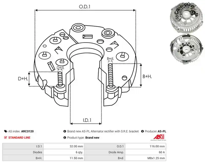 AS-PL ARC3120