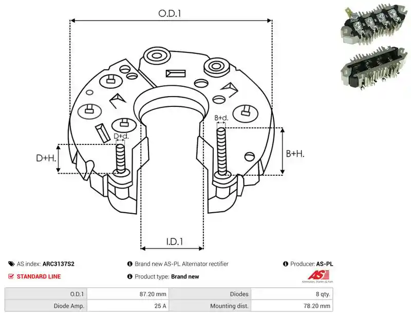 AS-PL ARC3137S2