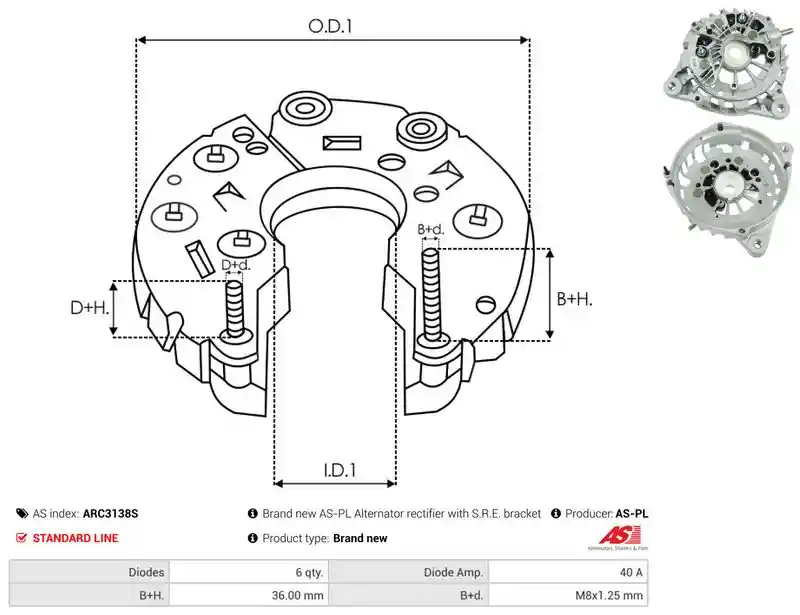 AS-PL ARC3138S