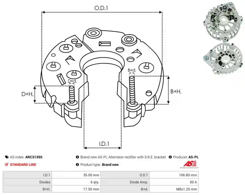 AS-PL ARC3139S