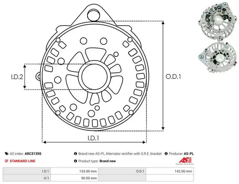 AS-PL ARC3139S