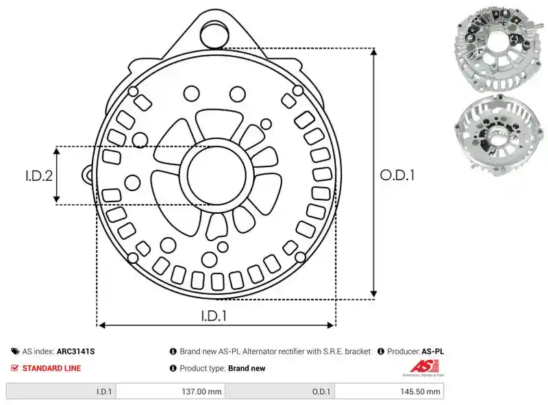 AS-PL ARC3141S