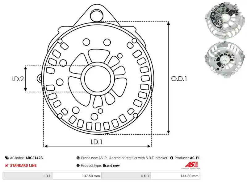 AS-PL ARC3142S