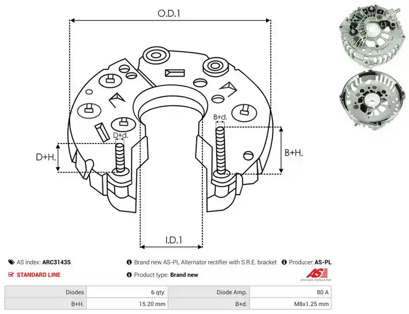 AS-PL ARC3143S