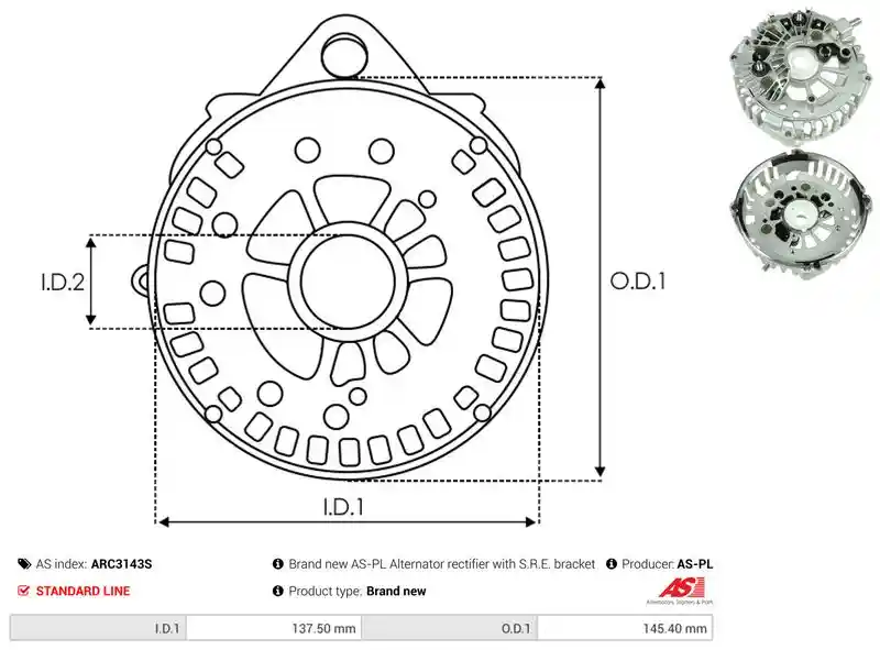 AS-PL ARC3143S
