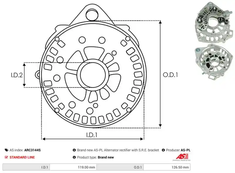 AS-PL ARC3144S