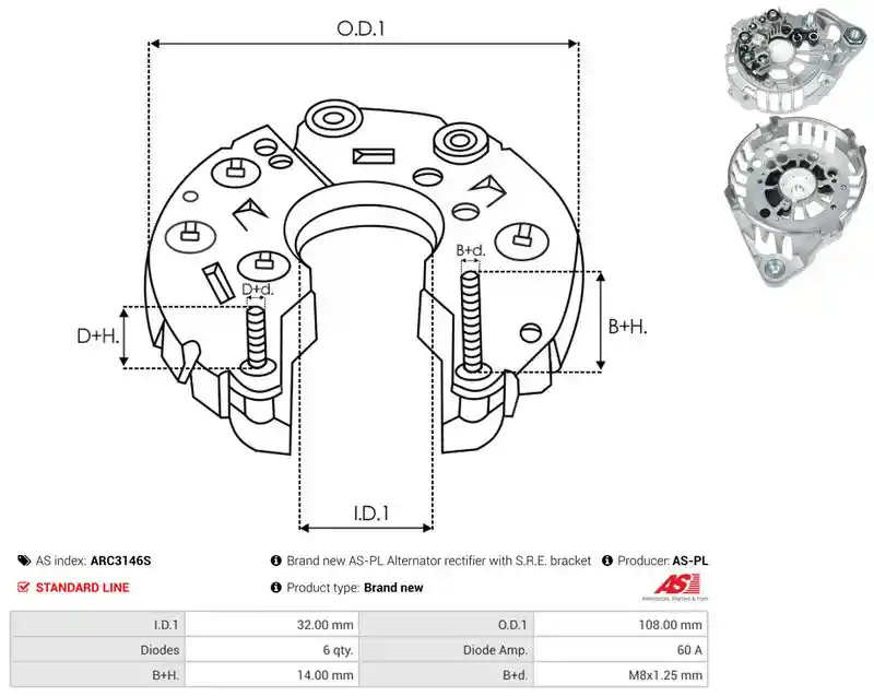 AS-PL ARC3146S