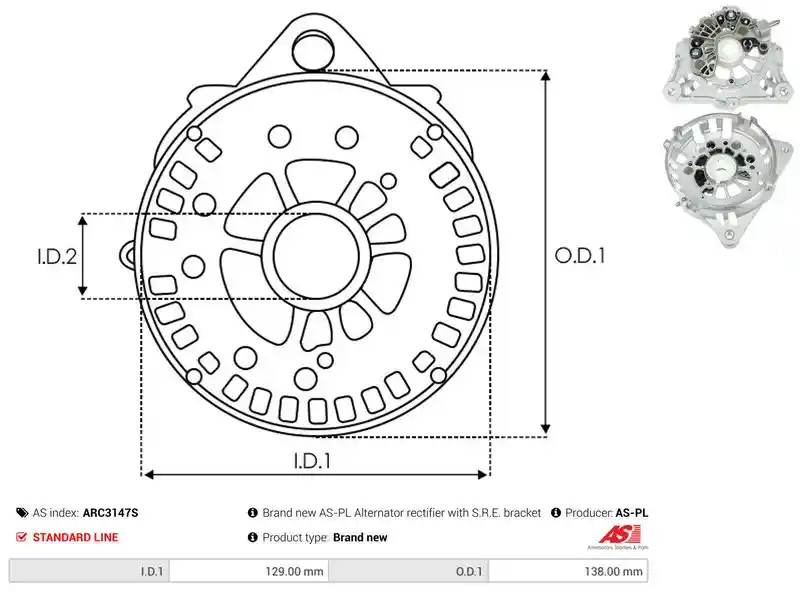 AS-PL ARC3147S