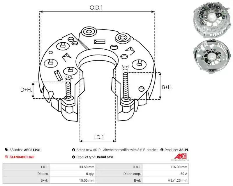 AS-PL ARC3149S
