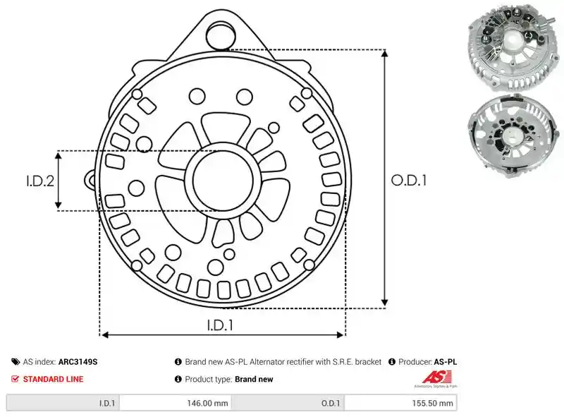 AS-PL ARC3149S