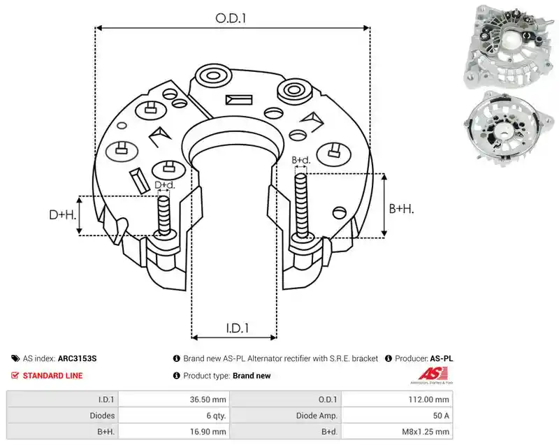 AS-PL ARC3153S