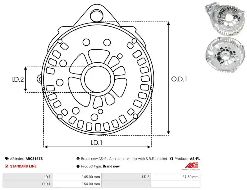 AS-PL ARC3157S