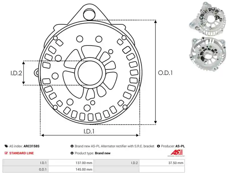 AS-PL ARC3158S