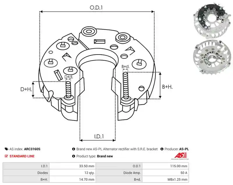 AS-PL ARC3160S